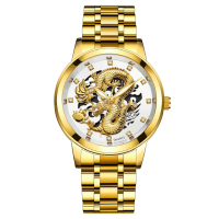 Men's Mechanical Chronograph Watch - Stainless Steel Bracelet Wristwatch for Business‌