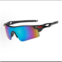 Sports Cycling Sunglasses for Men & Women - Windproof Goggles with Polarized Mirrored Lens, Outdoor Bicycle Riding Gear‌